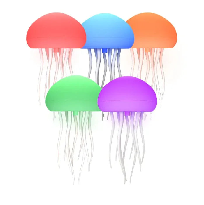 Floating jellyfish lamp